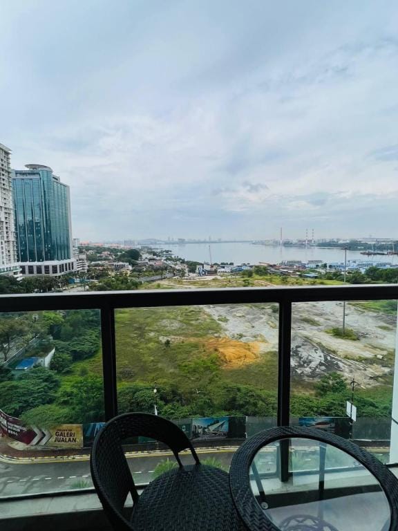 Sea View 1BR unit at R&F Princess by ANJU Apartment in Johor Bahru