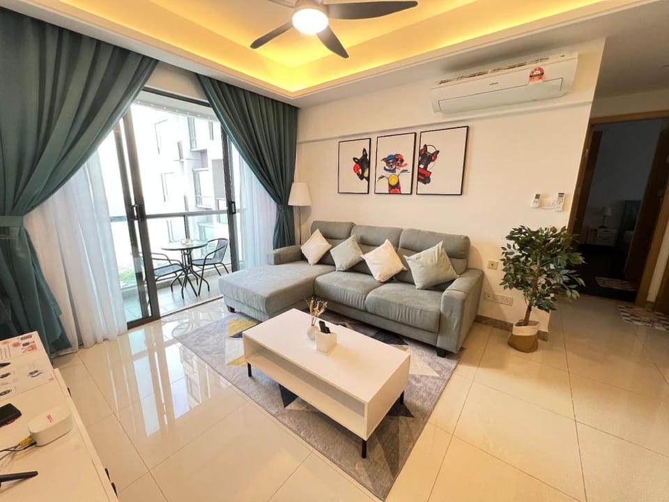 Cozy Sea View 2BR unit at R&F Princess by ANJU Apartment in Johor Bahru