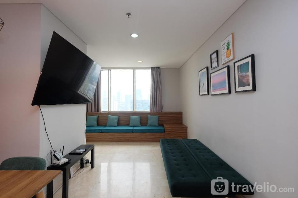 Lux Strategic 1BR Empyreal Epicentrum By Travelio Apartment in South Jakarta City