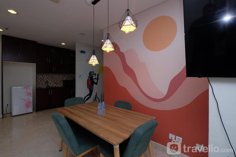 Lux Strategic 1BR Empyreal Epicentrum By Travelio Apartment in South Jakarta City