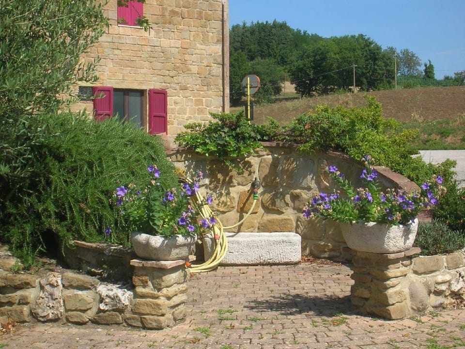 Mansarda Viti - View on the pediment - Apartment in Umbria