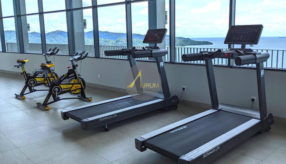 Ocean sunset view 2 bedroom suite @ Jesselton Quay Apartment in Kota Kinabalu