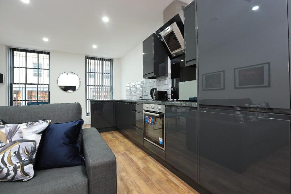 Concert Square Modern 1.5 Bedroom City Centre Apt Apartment in Liverpool City Centre