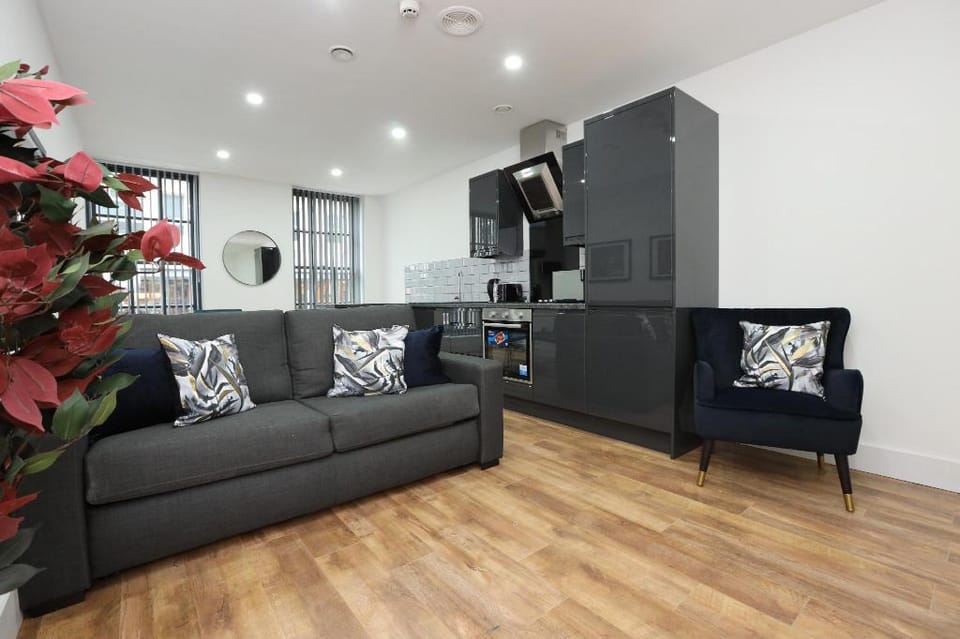 Concert Square Modern 1.5 Bedroom City Centre Apt Apartment in Liverpool City Centre