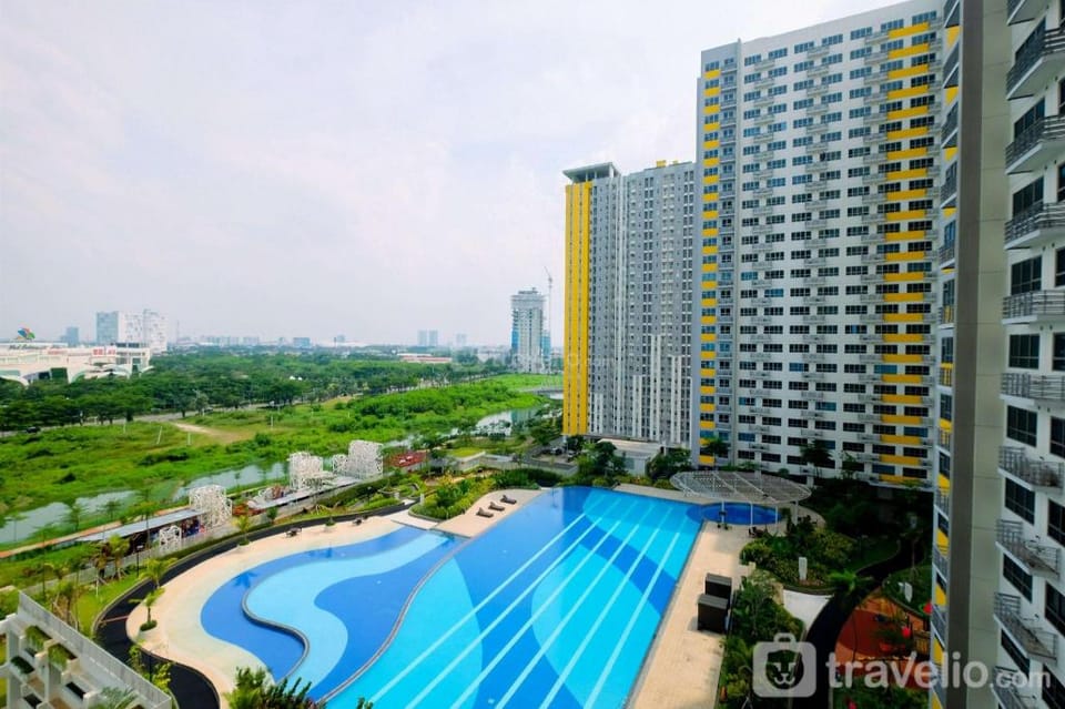 Warm Homey 2BR @ Springlake Summarecon By Travelio Apartment in West Java