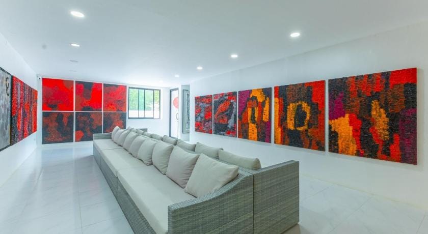 Art by Yui House Hotel in Laos