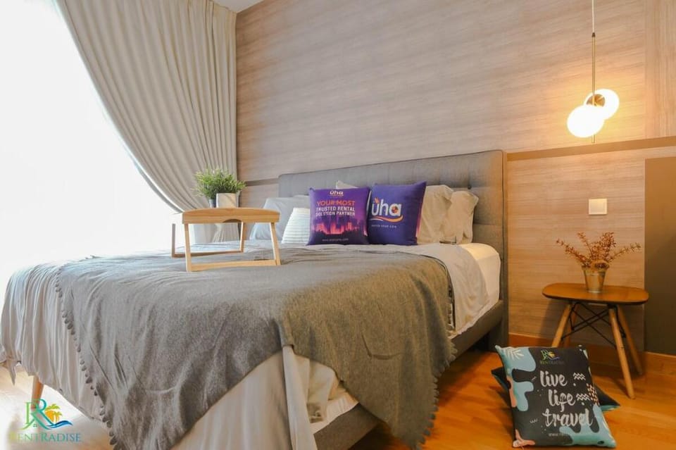 Freda.Teega@2BR 4Pax Bathtub near Hard rock by RR JBcity Apartment in Johor