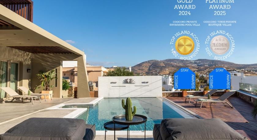 Coocono Tinos Private Boutique Villas Villa in Decentralized Administration of the Aegean