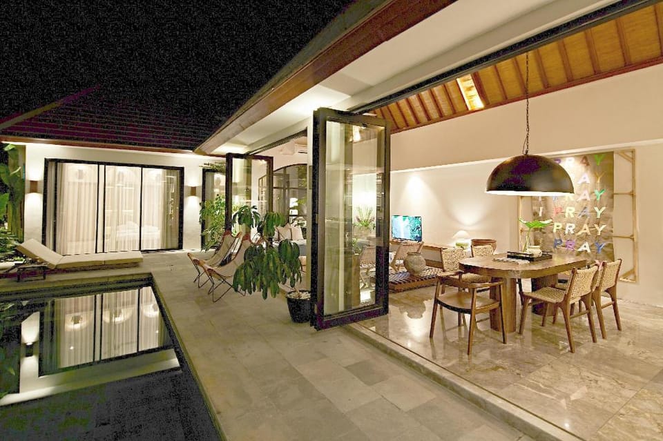 MASARA 1BR - 2Min to Shops&Resto’s -5Min to CANGGU Villa in North Kuta