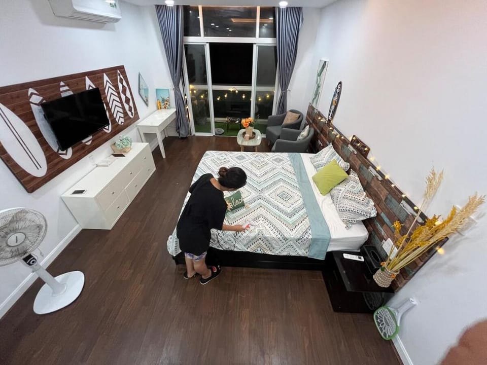 TO BEACH 3 MINs  BY FOOT - CHANG'S SUNNY  STUDIO Apartment in Phan Thiet