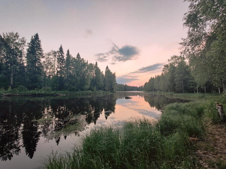 Långforsen Restaurant & Glamping Luxury tent in Norrbotten County, Sweden