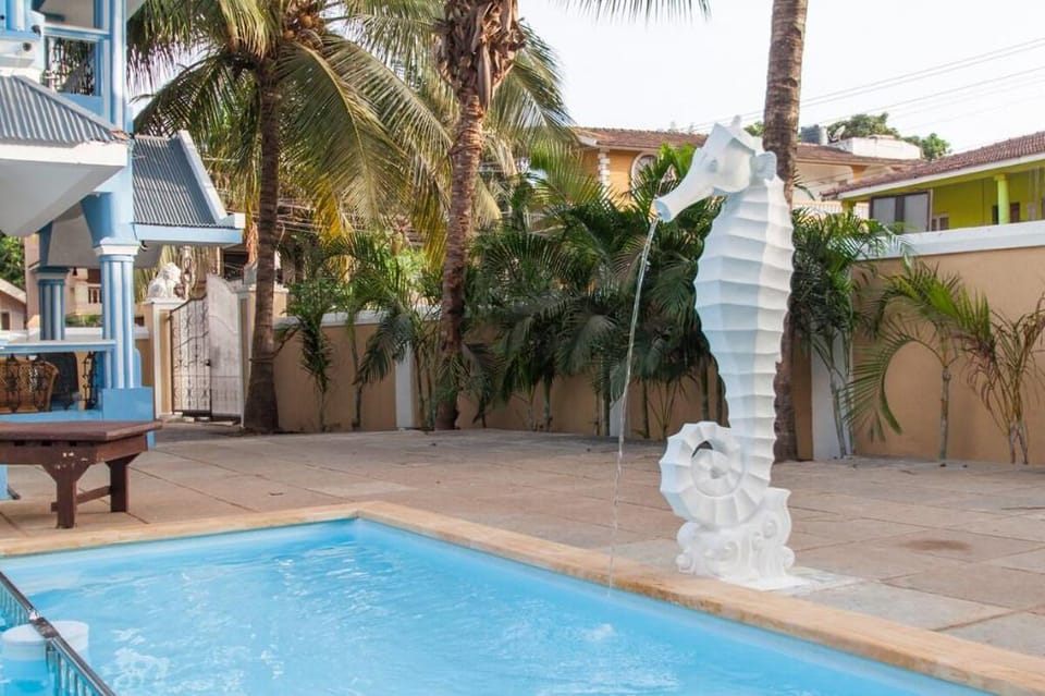 Holiday St. Villa  w/Pool, Bathtub & Games Phase 1 Villa in Calangute