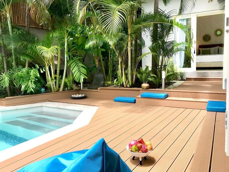 Mediterranean style 3BR villa & pool in Seminyak Villa in Kuta
