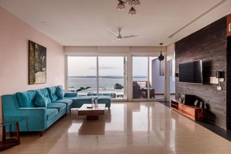 St.Jacinto Island VillaPrivate PoolBayView3BHK Apartment in Goa, India