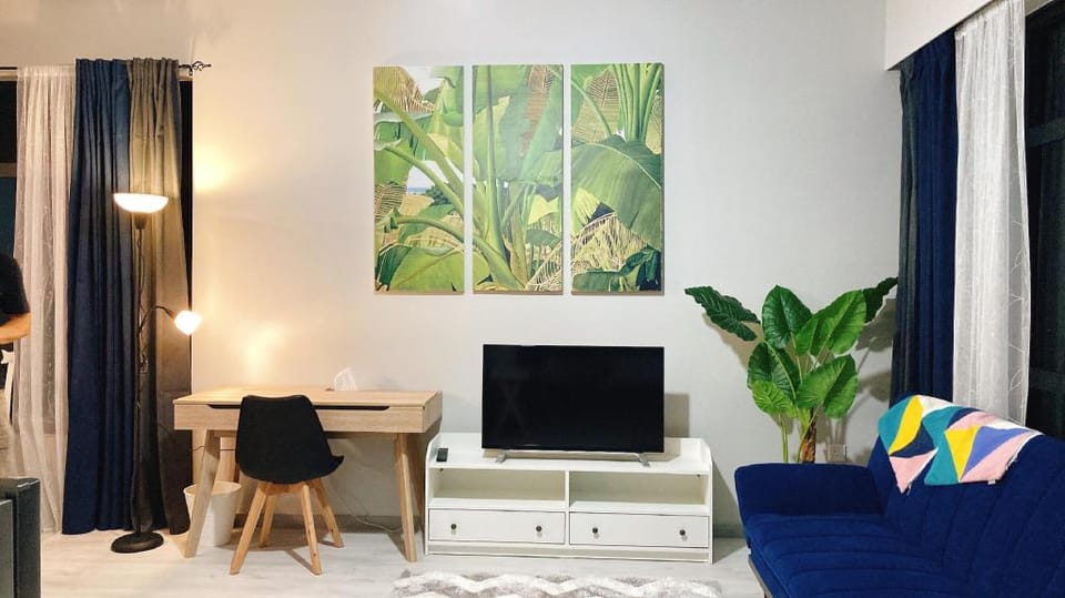 Mango house-Seaview/FreeWifi/Latex/Biggest unit@JQ Apartment in Kota Kinabalu