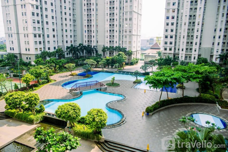 New 1BR Extra Room at Green Bay Pluit By Travelio Apartment in Jakarta