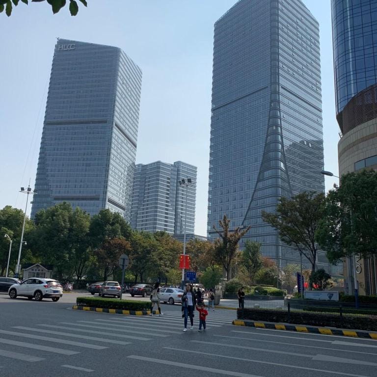 Yo07-金鸡湖 诚品书店 博览中心近地铁观景大床房 Apartment in Suzhou