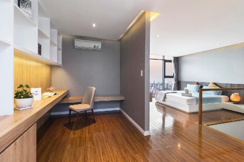 Luxstay Penthouse gym, pool, bathtub @Ben Thanh196 Apartment in Ho Chi Minh City