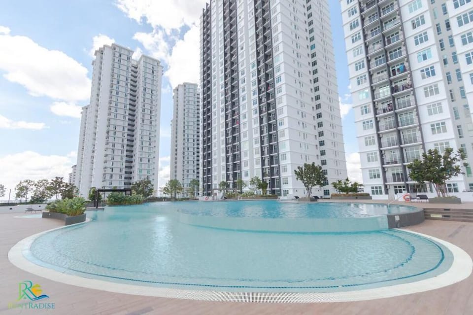 Santorini⋅SKS Habitat⋅3BR 5Pax⋅JB Larkin Sentral Apartment in Johor Bahru
