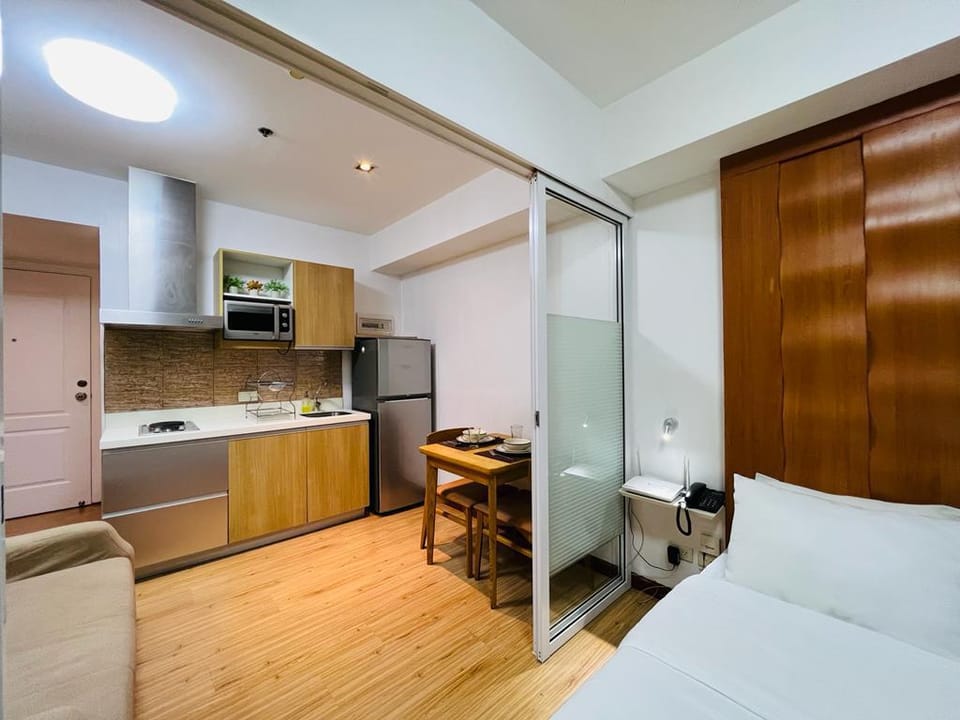Simple Homely Wooden Style Condo Unit @ Azure Apartment in Pasay