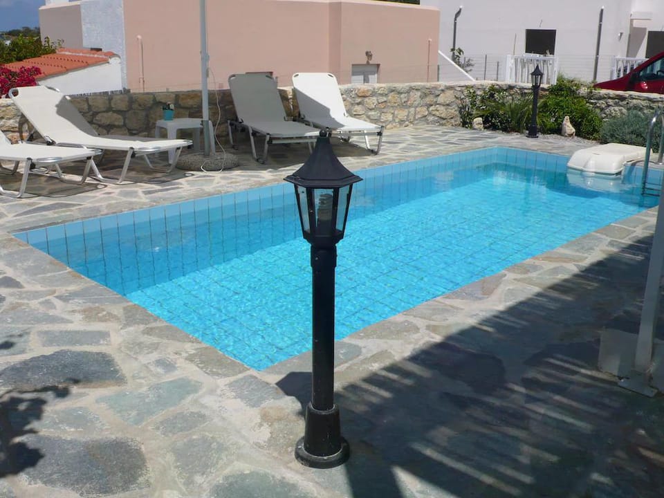 Villa in Loutra with Sea View and Pool Villa in Crete