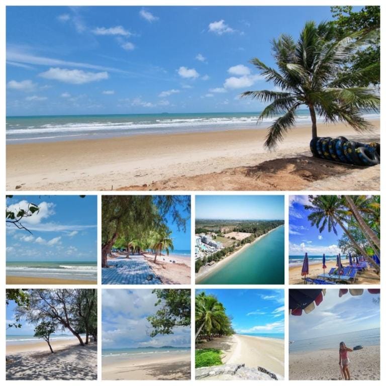 Grand Beach A203 VIP Sea View, Mae Phim Beach, Klaeng, Rayong Apartment in Chon Buri Changwat