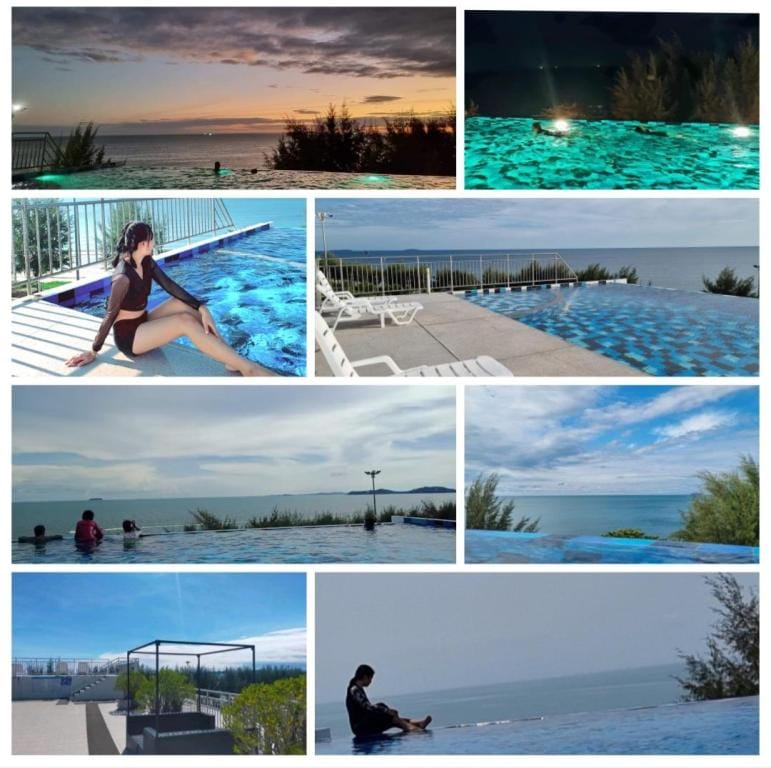 Grand Beach A203 VIP Sea View, Mae Phim Beach, Klaeng, Rayong Apartment in Chon Buri Changwat