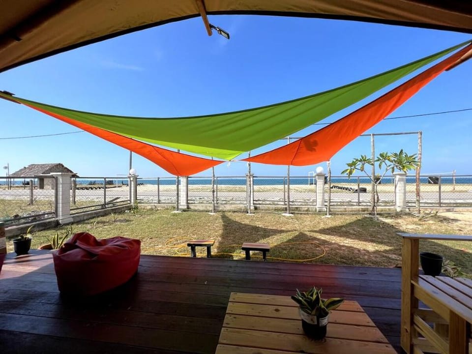 Rembulan Escape - Beachfront safari tent Vacation rental in Terengganu, Malaysia
