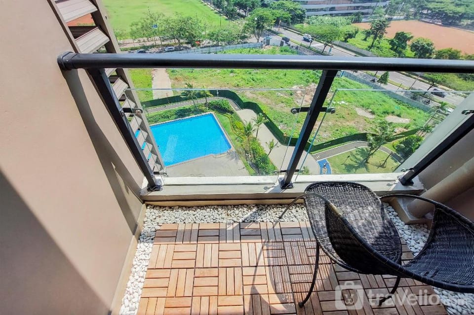 Furnished Simply Studio Sky House BSD By Travelio Apartment in West Java