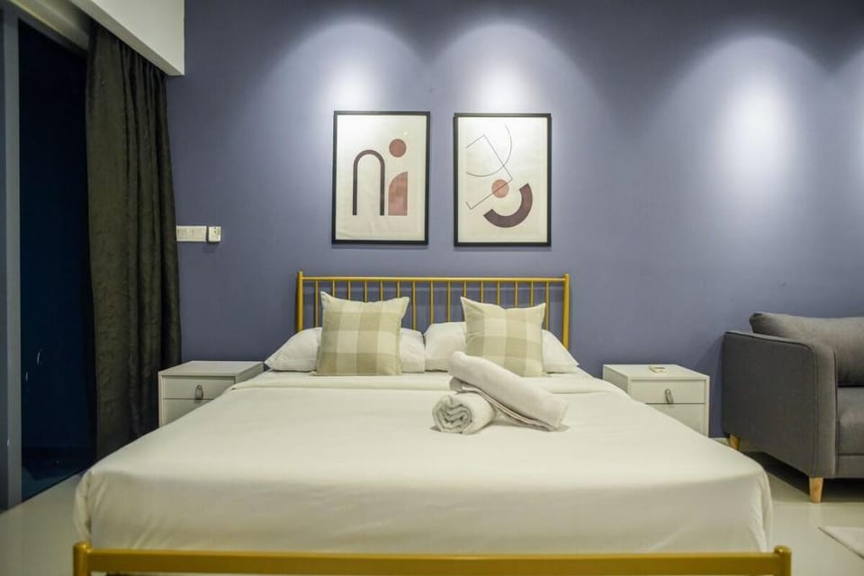 Cool Studio I KL City View IBalconyI NetflixIMercu Apartment in Federal Territory of Kuala Lumpur
