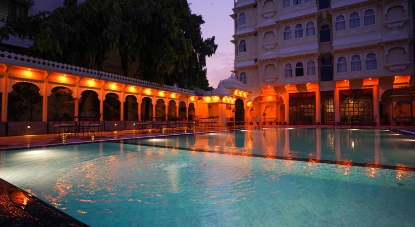 The Amar Mahal Hotel in Udaipur
