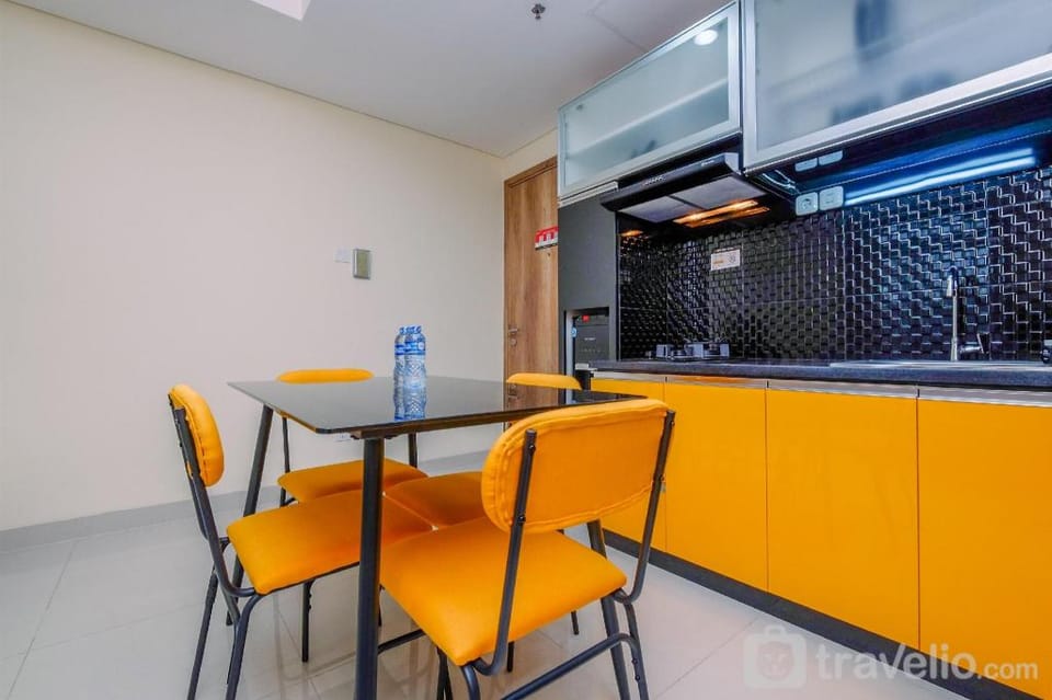 FurnisHomey 1BR Pejaten Park Residence By Travelio Apartment in South Jakarta City