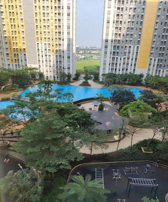 Modern Minimalist Studio Apartment Springlake SMB Apartment in West Java