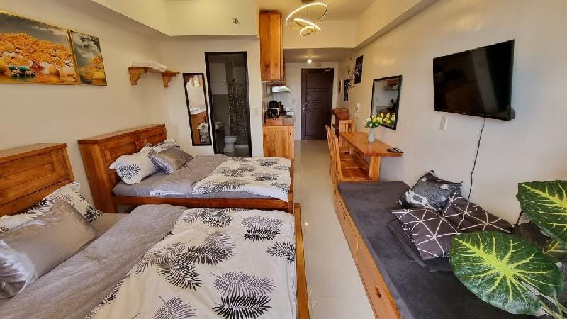 Charming Studio Condo Unit near Mines Park Apartment in Baguio