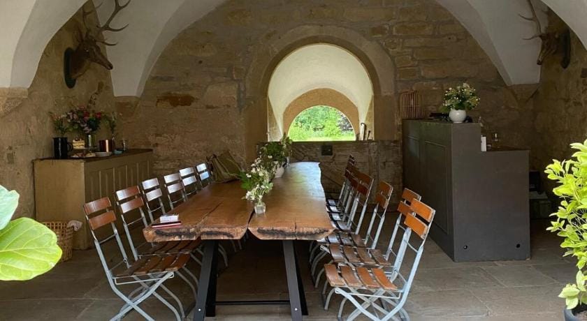 Urlaub im Wasserschloss Irmelshausen Country House in Thuringia, Germany