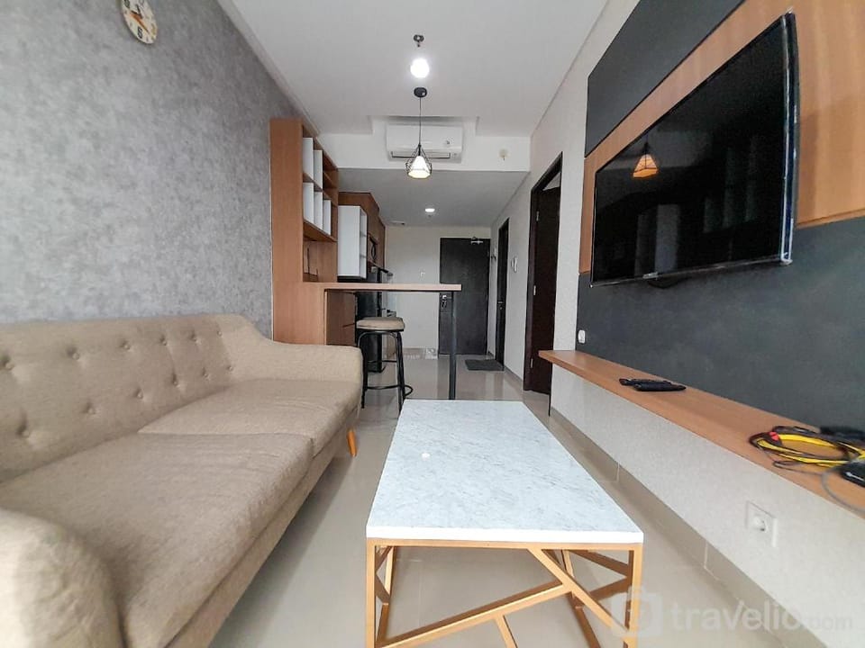 Fancy and Nice 1BR at Patraland Amarta By Travelio Apartment in Special Region of Yogyakarta