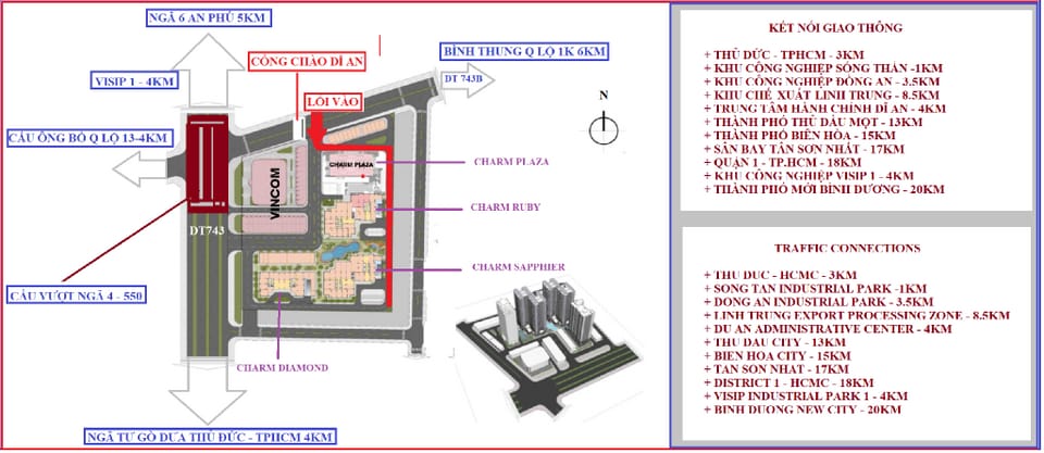 Căn Hộ Cao Cấp 2 PN Tại Dĩ An (Q1, Sân Bay, 15KM) Apartment in Ho Chi Minh City