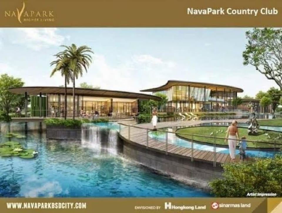 Marigold nava park (botanica park view) Apartment in West Java