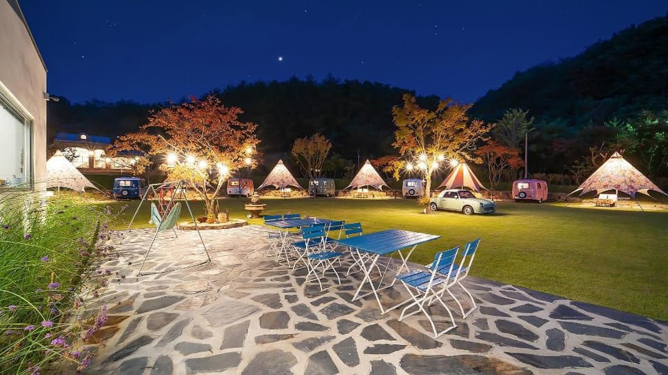 Geumsan Lalaland Caravan Bed and Breakfast in South Korea