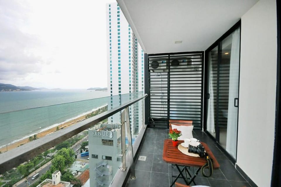 Amazing ocean view 2 bedroom apartment in Maple Apartment in Nha Trang