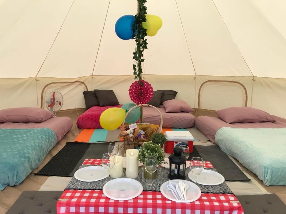 Glamping kaki-Singapore-Superior Large Bell Tent Hotel in Singapore