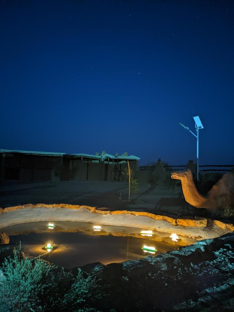 Café restaurante shelter calm life Resort in Morocco
