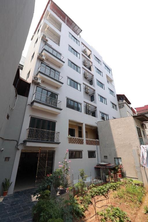 Studio with balcony full interior in TayHo Apartment in Laos