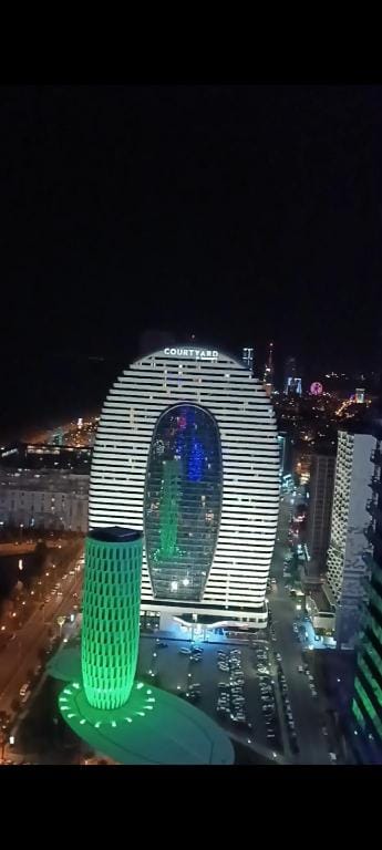 With a chic view of the sea and the city Apartment in Batumi