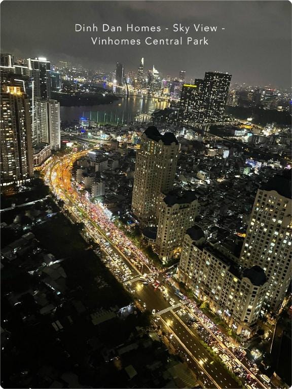 Dinh Dan Homes - sky view - vinhomes central park Apartment in Ho Chi Minh City