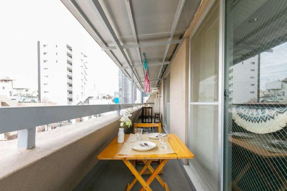BigBalcony!Max13pp!EV! 80m 4min ShinjukuSanchomeSt Apartment in Shinjuku