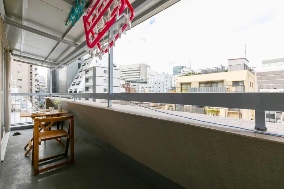 BigBalcony!Max13pp!EV! 80m 4min ShinjukuSanchomeSt Apartment in Shinjuku