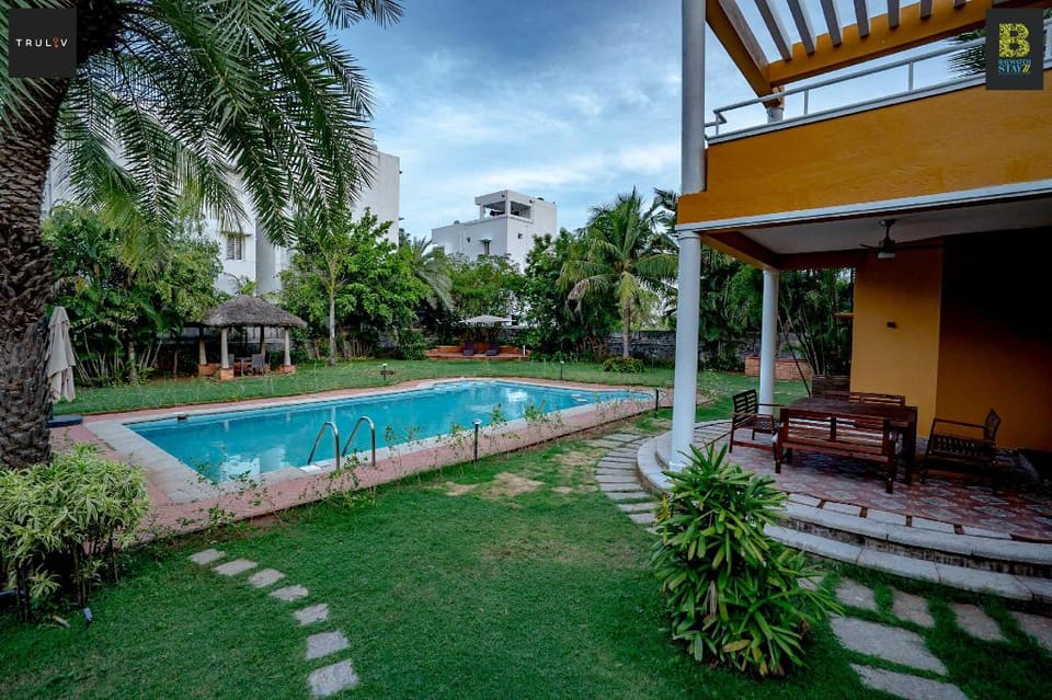 Truliv Villa Macarena–4BHK Beachside with Pool,ECR Villa in Chennai