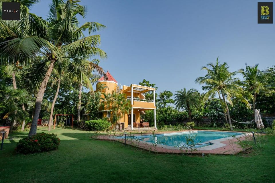 Truliv Villa Macarena–4BHK Beachside with Pool,ECR Villa in Chennai