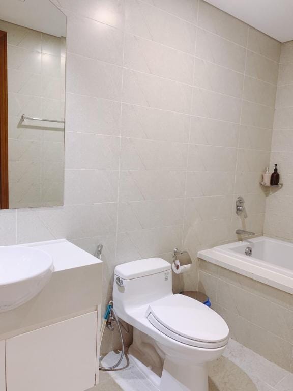 One bedroom cozy furniture at Vinhome Apartment in Ho Chi Minh City